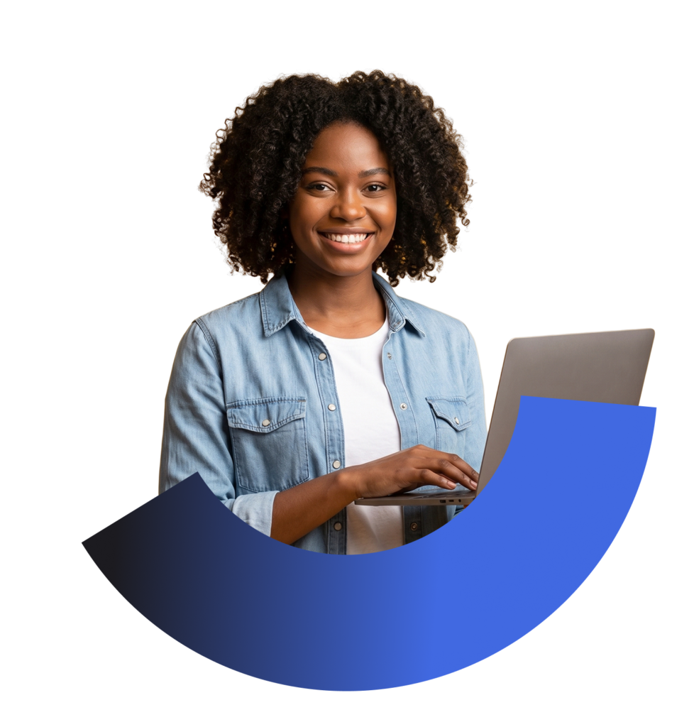 Young career woman